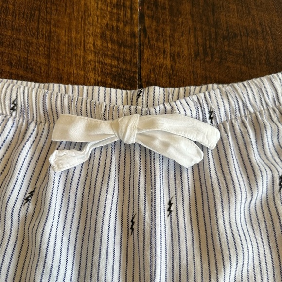 Rails | Clara Flocked Lightning Pinstripe Pajama Pants - Picture 3 of 11